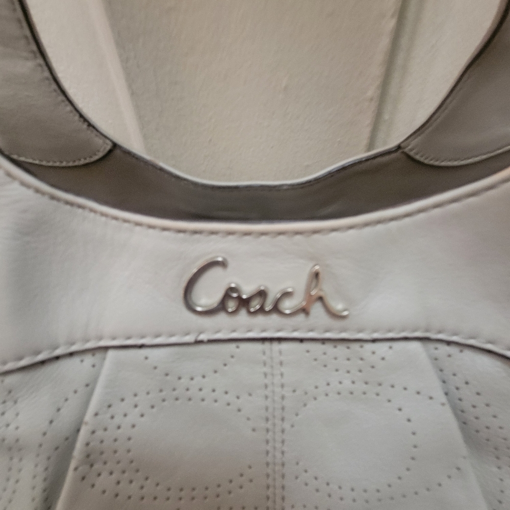 Coach Perforated Leather Lexy ShoulderBag#F19258. Vintage‎ Everyday Luxury Hobo - Picture 2 of 12